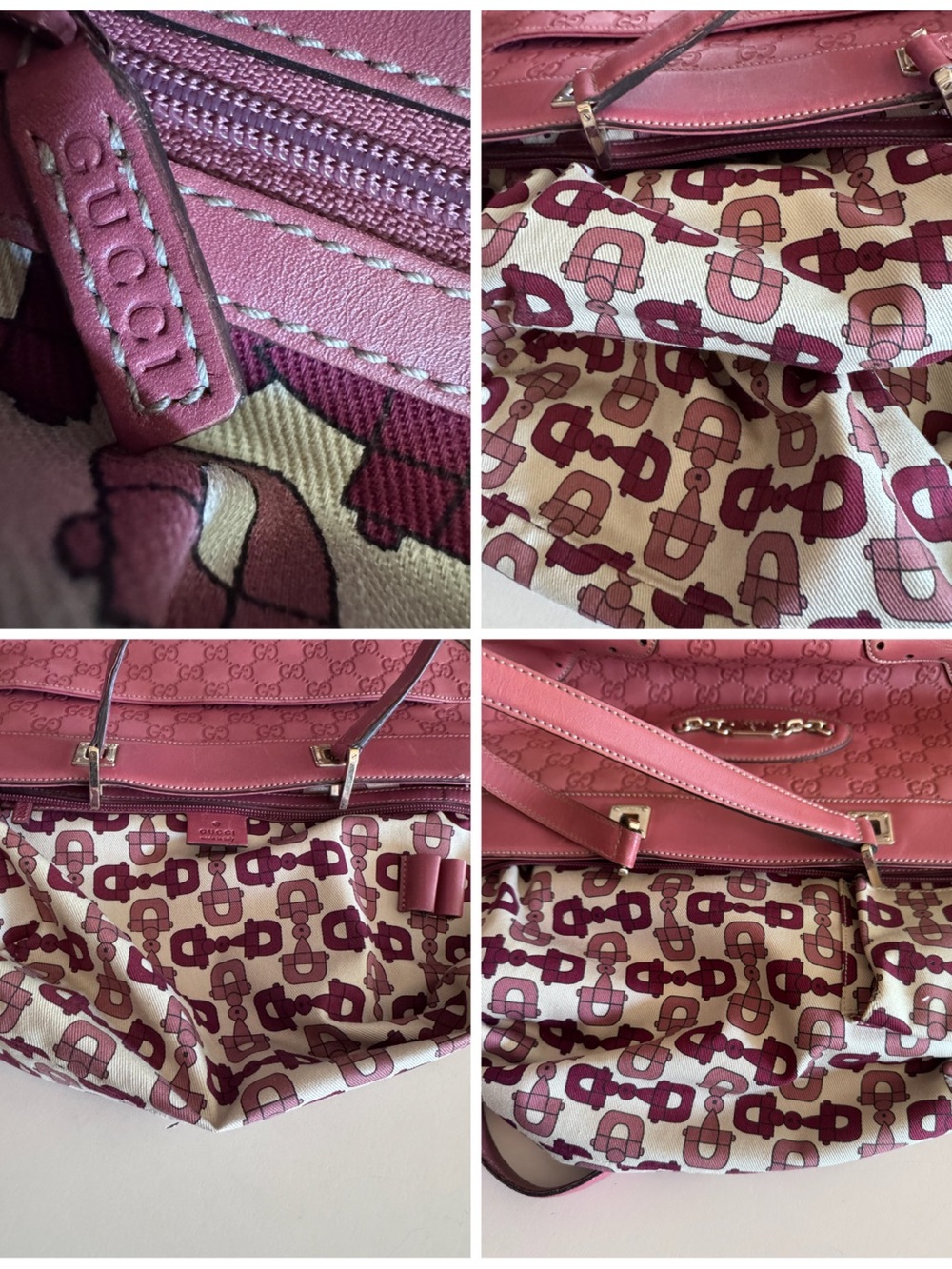 Authentic Gucci Guccissima Leather Horsebit Hobo Tote - Picture 14 of 16